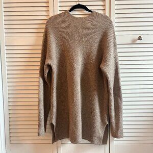 Like New! Brown Oversized Knit Sweater